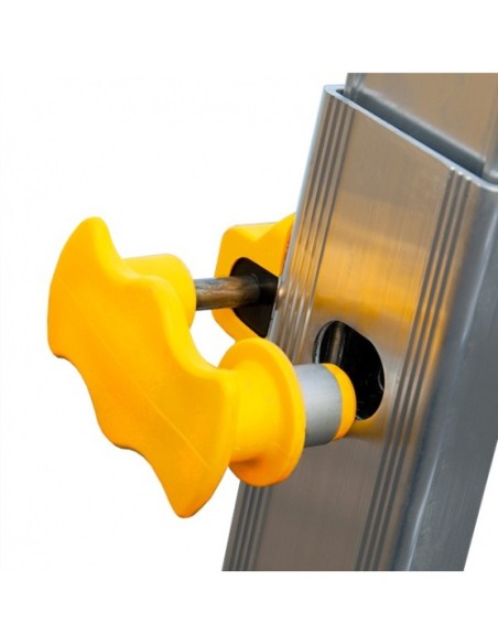 Echelle multifonction télescopique ECHTEL4x3 verrou ouvert