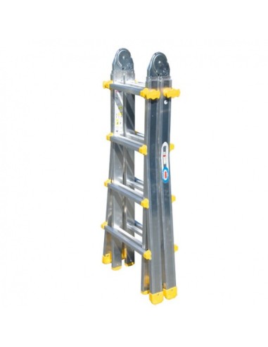 Echelle multifonction télescopique ECHTEL4x4 pliée