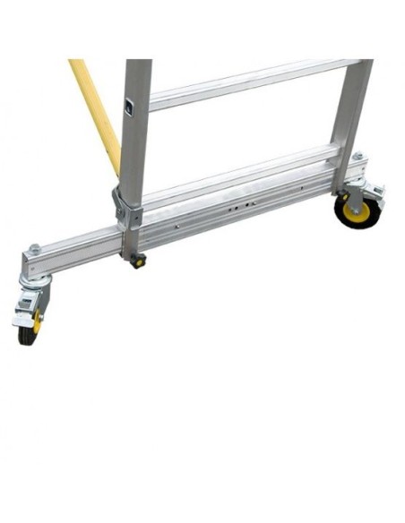 PER02 PRO - Petit échafaudage roulant professionnel - 2m / 4,2m - 8