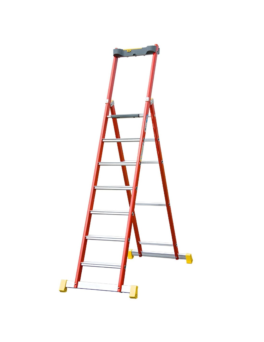 Mp7 escabeau 7 marches professionnel 1 7m 2 57m neressy