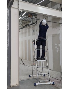 PYRFIX 4 marches Plateforme de travail en aluminium 2