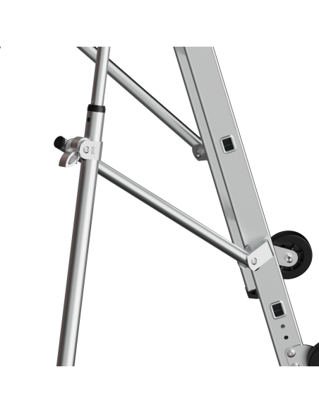 Plateforme Raptor 3 marches - Garde-corps sangles