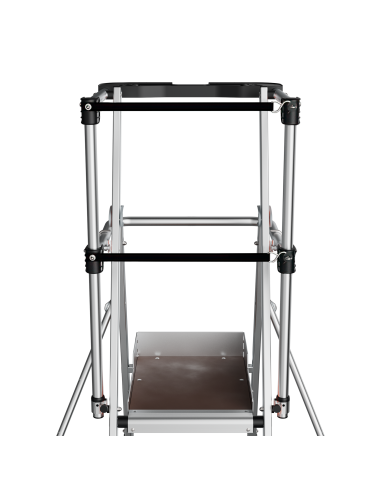 Plateforme Raptor 4 marches - Garde-corps sangles