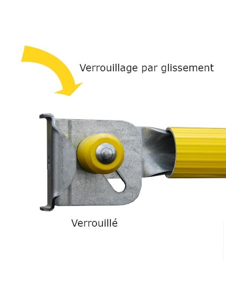 Detail verrouillage fermé