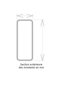 Patins pour échelle / escabeau - 1 2
