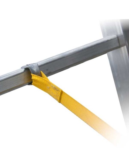 Echelle transformable 3 plans détail sangle